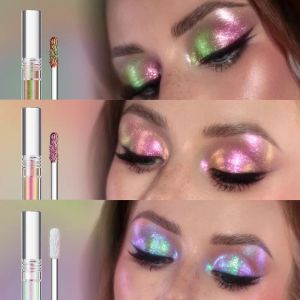 Ombre LANGMANNI nouveau fard à paupières Duochrome caméléon fard à paupières liquide brillant longue durée ombre à paupières mode cosmétiques pour les yeux