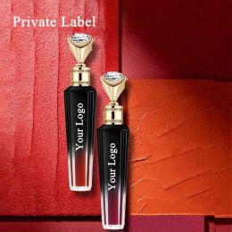 Ferme à lèvres Matte Matte Wholesale sans rouge à lèvres liquide Cosmetics Étiquette privée Labé de diamant Valeurs de brillant à lèvres