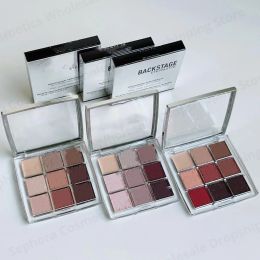 Shadow Nine Color Eye Shadow Palet Backstage Multifinish High Pigment 001 Warm Neutrales 002 Coole neutralen 003 Amber -neutralen