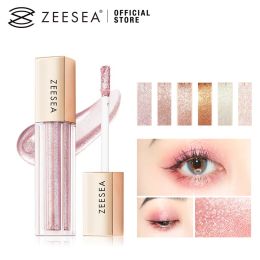 Shadow Zeea Nieuwe vloeibare oogschaduw glinsteren glinsterende glitter waterdichte langdurige make -up cosmetica