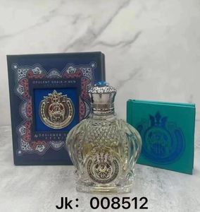 Shaik Perfume 100ml Opulent Shaik Classic No 77 Men Parfums EDP Langdurige en goede geur Eau de Parfum Abstracte oosterse noot Geur Sapphire Man Cologne