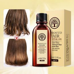 ShampooConditioner 60 ml Marokkaanse Pure Argan Haar Essentiële Olie voor Droge Types Mti-Functionele Vrouw Verzorgingsproducten Drop Delivery Haar Pr Dhkrg