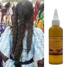 Shampoocondicioner Africa Roots Hair Roots Fortaleciendo el aceite para todos los tipos de cabello Grow with Rosemary Chebe Oil Crazy Growth Oil