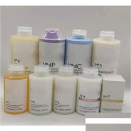 Shampoo-Conditioner-Haar Nr. 1/2/3/4/5/6/7 zur Reparatur von glatterem Bindungsöl Drop-Lieferprodukte Pflege-Styling-Tools Dh3Sa Otjbf