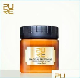 Shampooing revitalisant Purc masque capillaire magique 120Ml réparations en profondeur dommages racine cheveux traitement du cuir chevelu Lotion nourrissante soins capillaires Conditi6255209