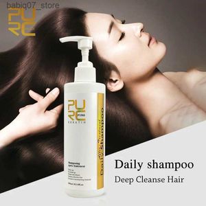 Shampoo Conditioner PURC Shampoo en Conditioner voor Haarbehandeling Controle Kroeshaar Reparatie Schade Voedende Gladde Haarverzorgingsset Schoonheid Gezondheid Q240316