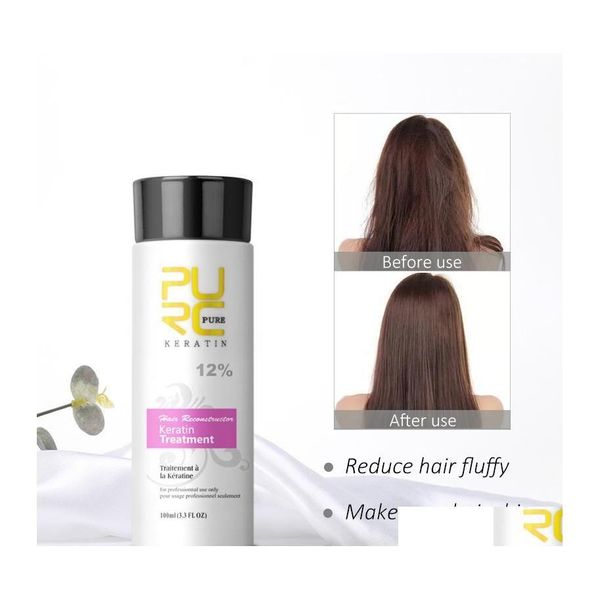 Shampooing revitalisant shampooing revitalisant traitement à la kératine brésilienne pour cheveux endommagés produits de livraison de gouttes soins coiffants Dhsak Dhc4C