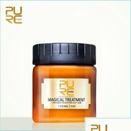 Shampooing Revitalisant Shampooing Revitalisant Purc Magical Hair Mask 120Ml Deep Repairs Damage Root Hairs Scalp Treatment Nourishing Lotio Dhw4R