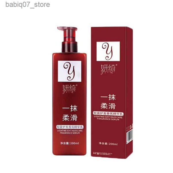 Shampooing revitalisant Yanqi, solution de soin capillaire adoucissante et lissante, sans lavage, améliore les propriétés capillaires et anti-bouclage Q240316