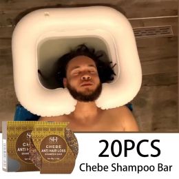 Shampoos Afrika Vrouwen Shampoo Chebe Snelle haargroei Tractie Alopecia Anti-haarbreuk Behandeling van haaruitval Haarverzorging Hoofdhuidbehandeling Zeep