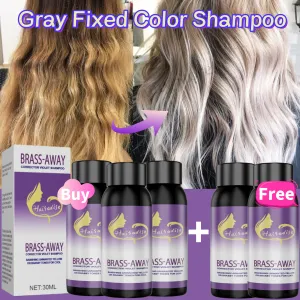 Shampoos paars haar kleurstof shampoo voor blondine om grijs niet -irriterend haar vervagend geel te bedekken na bleekhaar shampoo grijs haar remedie