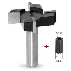 Shank Cnc Spoilboard Surfaçage Routeur Bit Fraise À Bois Outil De Rabotage Outils De Travail Du Bois Dalle Aplatissement Routeur Bit 1 2 295b