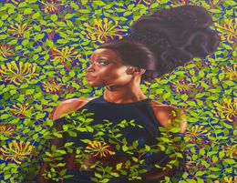 Shantavia Beale II 2012 Kehinde Wiley Painting Art Poster Wall Decor Pictures Art Print Poster Unframe 16 24 36 47 inches8064214