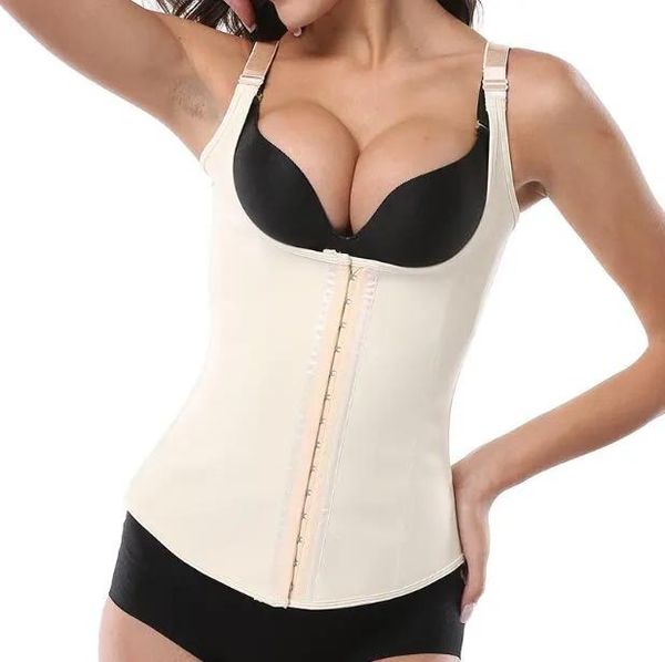 Shaper Hot Sale Trainer Trainer Néoprène Hook Loop Ferme de fermeture Sauna Sweat Seserre CORSET CINCHER TRMING 3 couches avec corps en acier