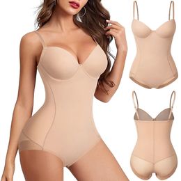 Shapewear bodysuit voor dames Buikcontrole Butt Lifter Slipje Taille Trainer Maag Body Shaper Afslanken Ondergoed Gordels 240220