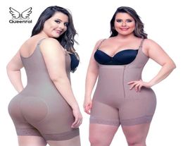 Shapewear contrôle ferme taille formateur corps Shaper ventre complet dentelle sous-vêtements amincissants Korsett pour les femmes bout à bout costumes 2201159505946