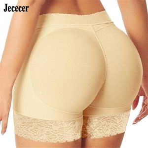 Shapewear Padded Snipiesn Fake Butt Push Up Ass Booty Lifter Control Panty False Bil Grote Size Naakt Zwart Dames Ondergoed LJ201209