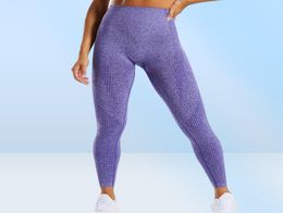 Vormgeven Hoge Taille Stretch Gym Legging Naadloze Shark Sport Hardlopen Sportkleding Dames Fitness Broek Yoga Damesvoetbal jersey2403429