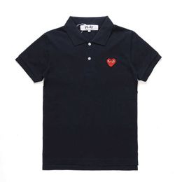 Partager pour être partenaire Play Mode Hommes T-shirts Designer Red Heart Shirt Casual Tshirt Coton Broderie À Manches Courtes D'été T-shirt1HFD