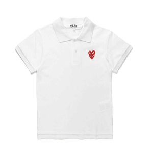 Partager pour être partenaire Play Mode Hommes T-shirts Designer Red Heart Shirt Casual Tshirt Coton Broderie À Manches Courtes D'été T-shirtRAJ8