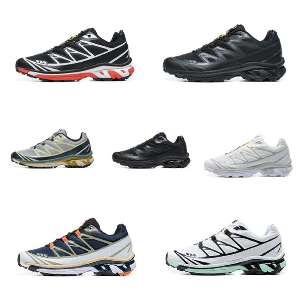 Compartir para ser pareja XT6 Zapatillas avanzadas para correr Salmón Blanco Blanco Black Mesh Mesh Alas 2 Blanco Rojo Amarillo Amarillo Verde Mujeres XT 6 Entrenadores Sports de deportes al aire libre Tamaño