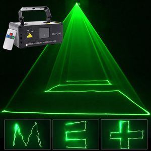 Sharelife Mini couleur verte pure DMX lumière de balayage Laser PRO DJ fête à la maison effet de faisceau éclairage de scène à distance Auto musique DM-G50