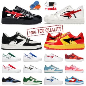 Shark Black Designer Chaussures Pour Hommes Femmes Veuve Gris Noir Camo Combo Bapestar Rose Orange Vert Tokyo Bapestaitys Baskets De Sport Femmes Hommes Chaussures Baskets