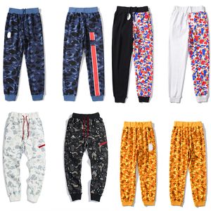 Shark designer Bathing Ape mens Pants Japon 2023 Pantalon cargo avec logo brodé de qualité supérieure pour hommes Pantalons de survêtement pour femmes Miss fashion joggers taille M / L / XL / XXL XXL