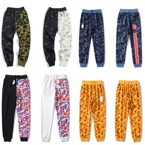 Shark Designer Bathing Ape Mens Pants Japan heren van topkwaliteit geborduurde logo laadbroek Miss jovebroek Miss Miss mode joggers m/l/xl/xxl