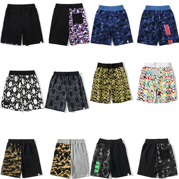 Shark designer Bathing Ape shorts mens Men's womens summer shark head mouth brand broderie badge Shorts Beachs JapanSports Pants taille M/L/XL/XXL/XXXL