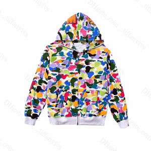 Shark Designer Mens Hoodie Style Womensports Style ACKETS ZIPPE SWAODIE CAMOUFLAGE IMPRESSION SHIRTS POUR MALLE 495