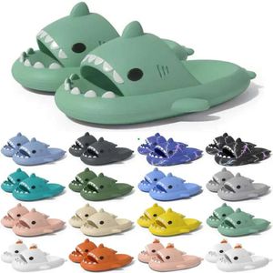 Shark Gratuit One Designer Shiving Slides Sandal Slipper for Gai Sandals Pantoufle Mules Men Women Slippers Trainers Flip Flops Sandles Color8 7F6 S S