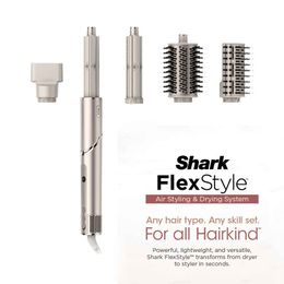 Shark HD430 FlexStyle luchtstyling droogsysteem, 5-in-1 multifunctionele styler automatische haar krulaar haarverzorging huishouden huishouden intelligente high-speed haarddrogers