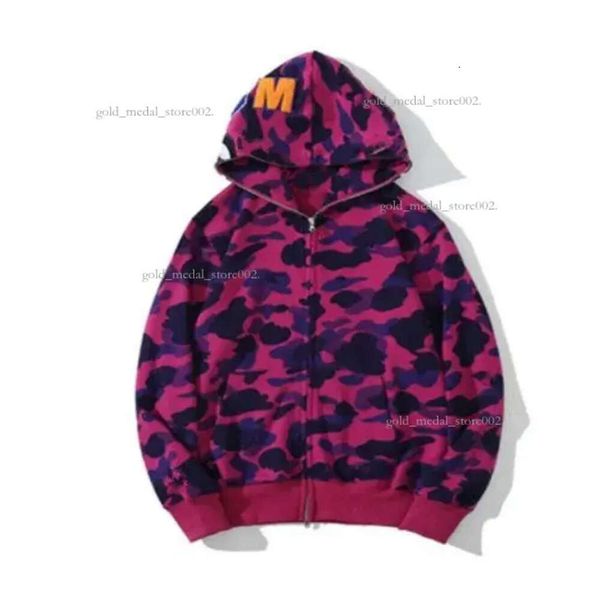 Shark Sweat à capuche Marque Designer Hommes Femmes Sweats à capuche Populaire Shark Boot Sportwear Camouflage Zip Up Sweat à capuche de haute qualité Tech 753