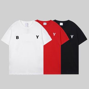 Heren T Shirts Damesontwerpers T-shirts T-shirts Cottons Tops Man S Casual Chest Letter Shirt Luxurys Clothing PoloS Sleeve Kleding Mode T-shirts