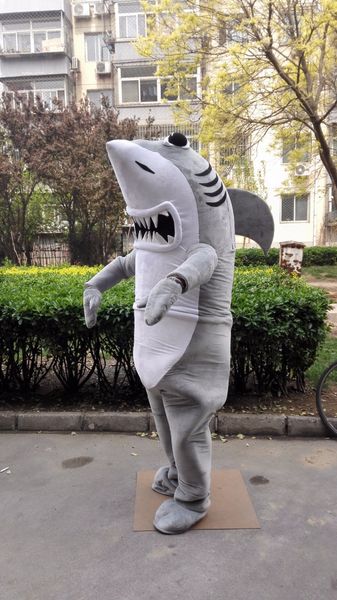 Costume de mascotte de requin, costume fantaisie personnalisé, kit d'anime, thème de mascotte, robe fantaisie de carnaval, 41116