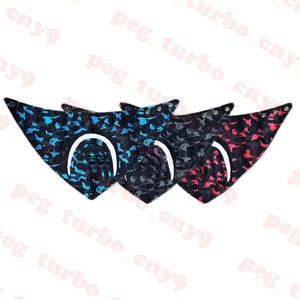 Shark Saliva serviette à animal de compagnie Scarpe pour chiens Tendy imprimé animaux de compagnie Bibs marque Cats chiens bandanas