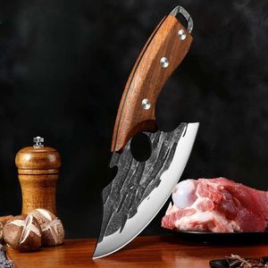 Couteau à désosser tranchant, lame fixe portable EDC, coupe-viande, couteau barbecue de camping, outils de cuisine