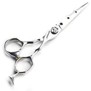 Sharp Tooth Scissors Stylist's Special Barber Personalised Hole 6-inch platte afschuiving dunner worden