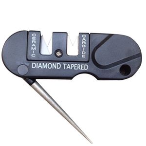 Sharpener Diamond Tool Camp Hike Tungsten Ceramic Sharpen Fish Hook Pocket Carbide Knife Whetstone outdoor Portable