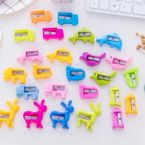 Sharpeners 50 PCS SAPEAGNE CORÉANTERIE CUT CARTOON SCHOOL FOURNIS PRIMES ENFANTS CRIP CRIP CURT CURS CURNECTEUR CURS SHAPPER