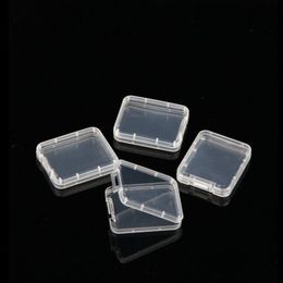 Breekcontainer Box Protection Case Card Container Memory Boxs CF Cards Tool Plastic Transparante Opslag Eenvoudig te dragen 5000Lots