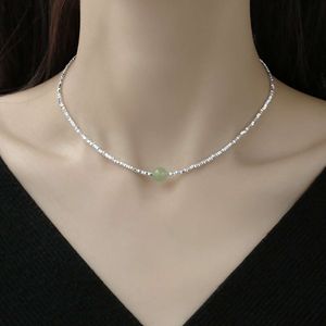 Verbrijzelde sierketting Nieuwe trui Eenvoud en elegantie Kraagketting voor dames