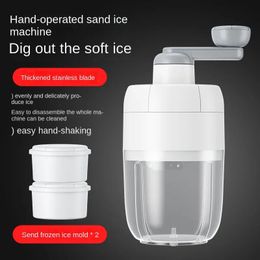 Glace rasée ménage petit manuel grêle Machine à glace décrochage main briser glace sable Mein glace brise-glace artefact