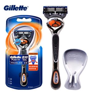 Shaver Gillette Fusion Manuel Razor Barber Coiffure Barbe Barbe Blades Flexball Razor Razor Blade Cartouche Homme Hair Shaver Face Care