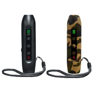 Shaver Ultrasonon Dog Repeller Trainer Anti Barking LED Dispositivo disuasivo de perros Pet Dog Control remoto con linterna 3W