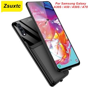 Shavers 10000 MAH voor Samsung Galaxy A30s A50 A50s A70 Batterij Case Smart Charger Case Power Bank voor Samsung Galaxy A70 Batterij Case