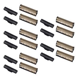 Shavers 5set Clipper Blade voor Kemei KM1102 Clipper Electric Shaver Parts Net Gold