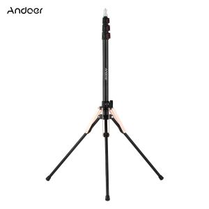 Shavers Andoer 190 cm Porthipod Photography Photographing Light Stand Spara de pierna plegable inversa 3 Cerraduras de flip para luz Softbox Flash