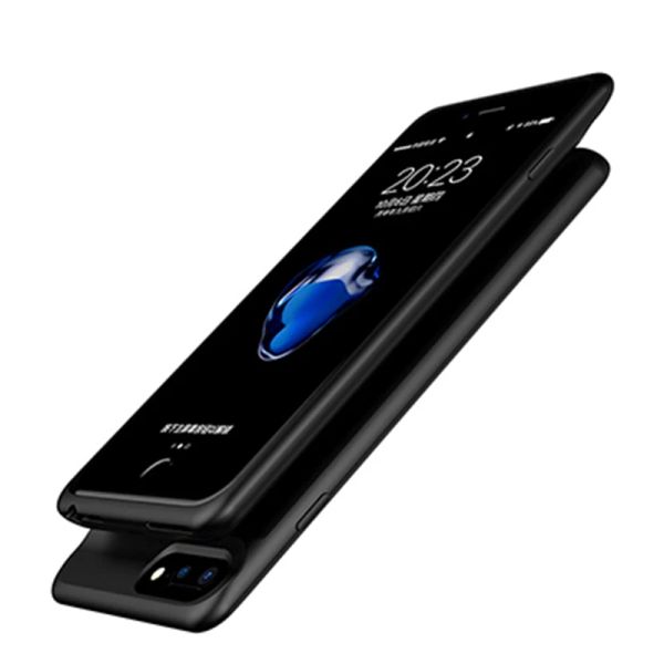 Étui du chargeur de batterie Shavers pour iPhone 6 6s 7 8 Banque d'alimentation portable Couverture de charge de batterie ultra mince pour l'iPhone 6 6s 7 8 Plus